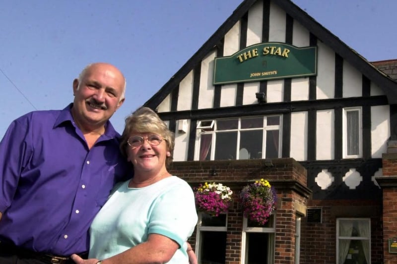 Remember Ivor and Yvonne Lloyd? The couple had been landlord and landlady of  The Star at Kirkhamgate for 32 years when this photo was taken in September 2001.
