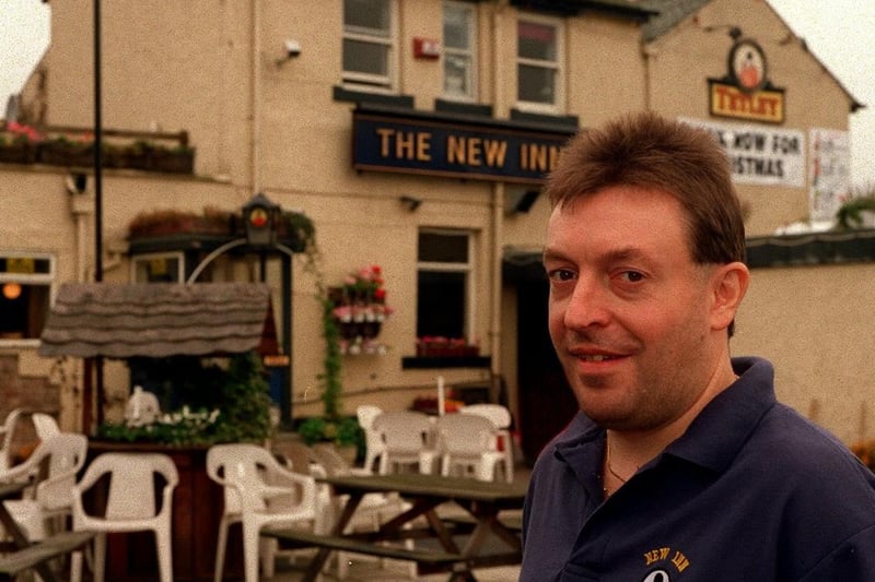 Chris Hill, manager of The New Inn pub, Durkar.