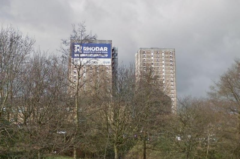Despite being demolished back in May 2019 you can still see the Beech Hill tower blocks, which used to be located in Halifax, on Google Street View.