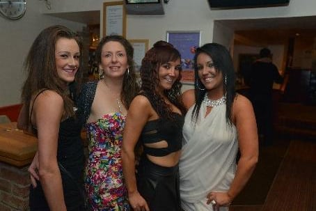 Stacey, Kay, Leanne, Louise in Moodies
