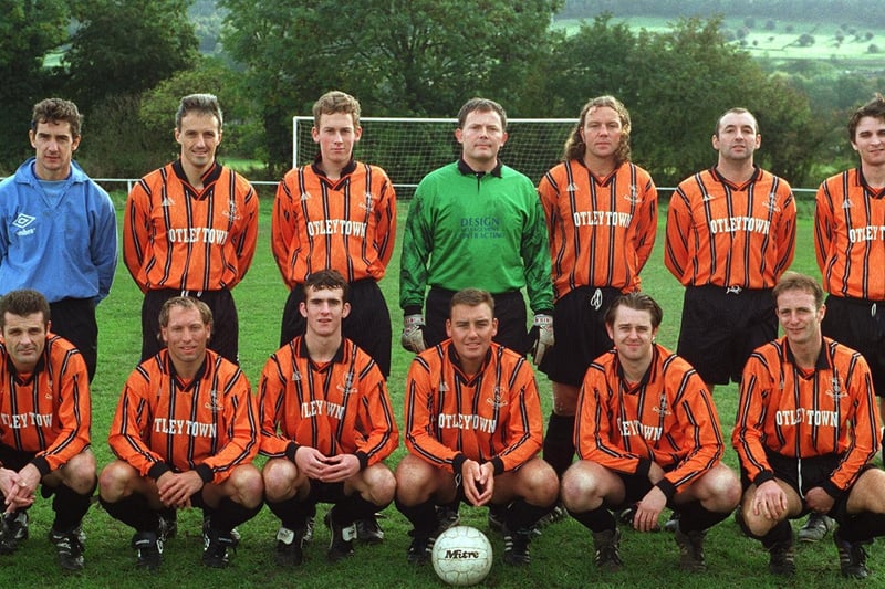 October 1996 and pictured is Otley Town AFC who played in Division 1 of the West Riding County Amateur League.