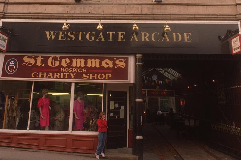 Were you shopping here in October 1996? The town's Westgate Arcade.