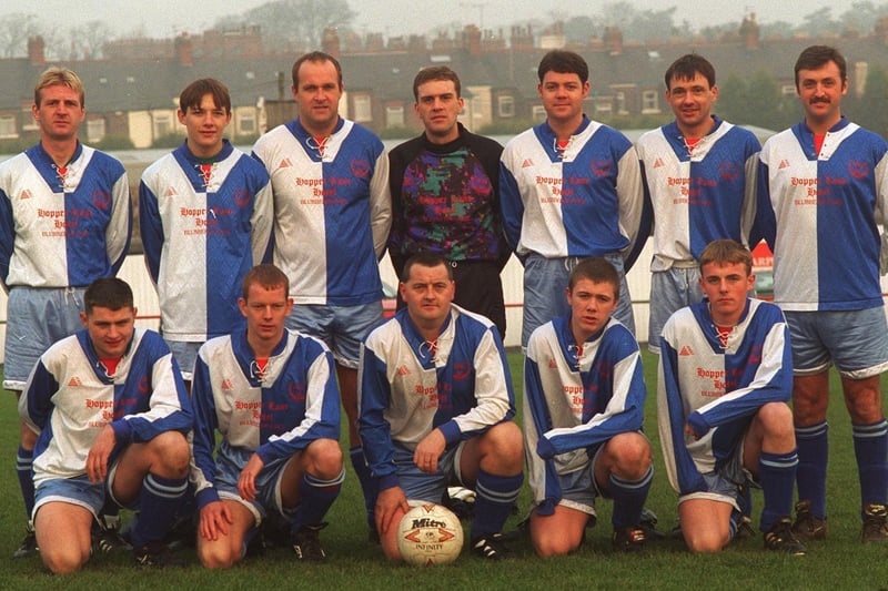 December 1996 and pictured is Otley Social Reserves who played in the Harrogate and District League.