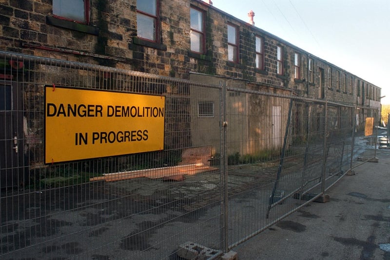 November 1996 and demolition work started on Dawsons Mill.