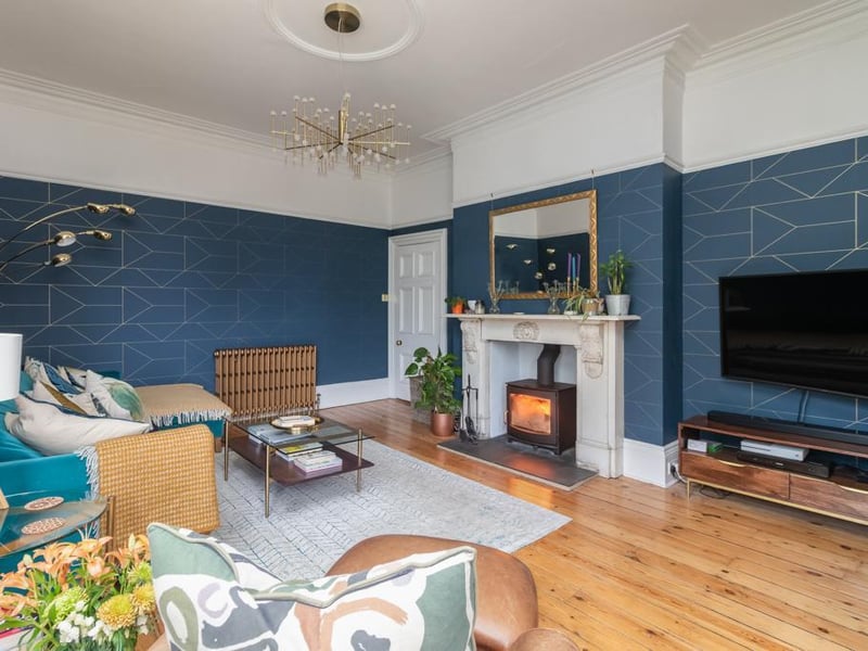 The house is a perfect blend of ancient and modern