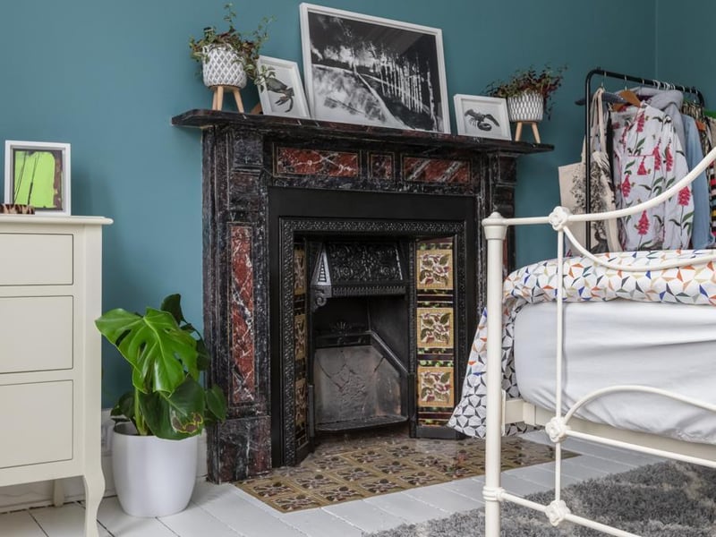 The house has retained a number of traditional features