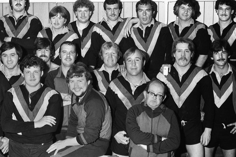 St Cuthberts, Pemberton, amateur rugby league team in May 1982.
