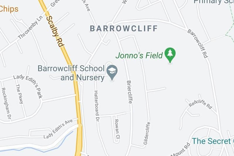 In Barrowcliff there were 10 reports of antisocial behaviour made to police.