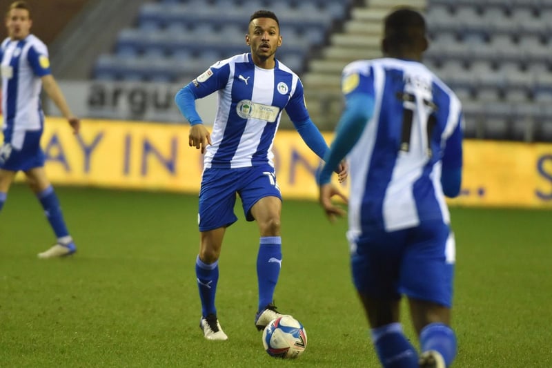 Funso Ojo: 6 - Three of the four Latics sights of goal fell to him - but finishing clearly not his best asset