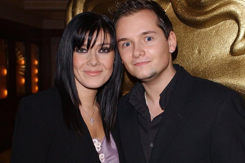 Singer Kym Marsh and first husband, actor Jack Ryder, arrive at the British Academy Children's Film And Television Awards in association with The Lego Company, at the Hilton Hotel on November 30, 2003 in London.