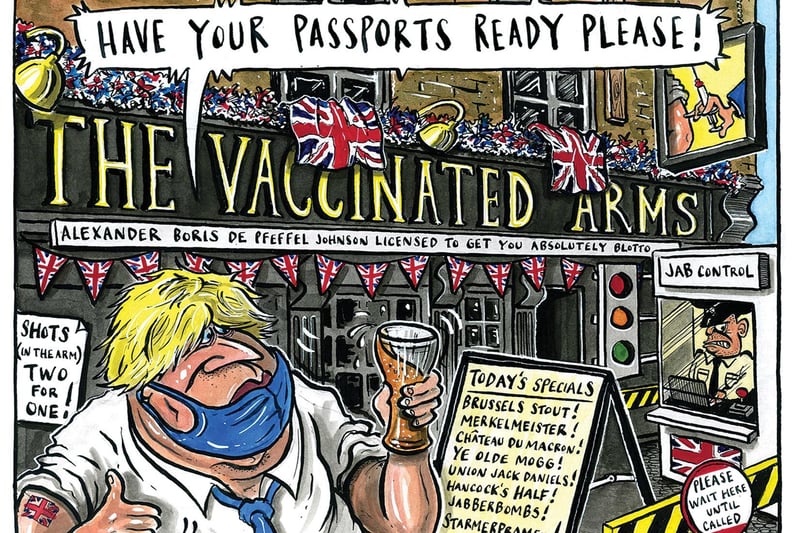 Possible introduction of pub passports to prove vaccination