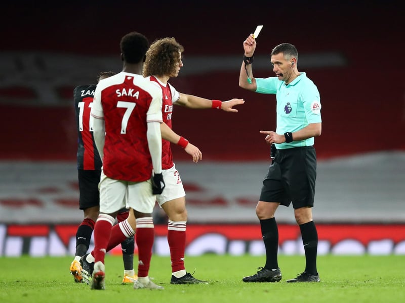 Goals per game: 1.53. Fouls per game: 9.29. Yellow cards per game: 1.41. Overall fouls per booking: 6.60. Fewest goals per game: Burnley (0.43). Lowest win percentage: Burnley (0%).