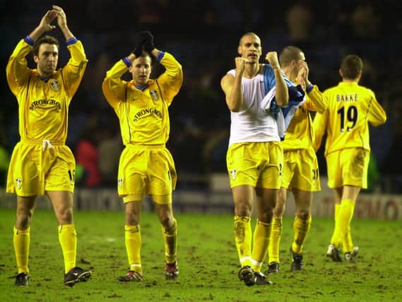 Enjoy these photo memories from Leeds United's 4-0 win against Manchester City at Maine Road in January 2001. PIC: Mark Bickerdike