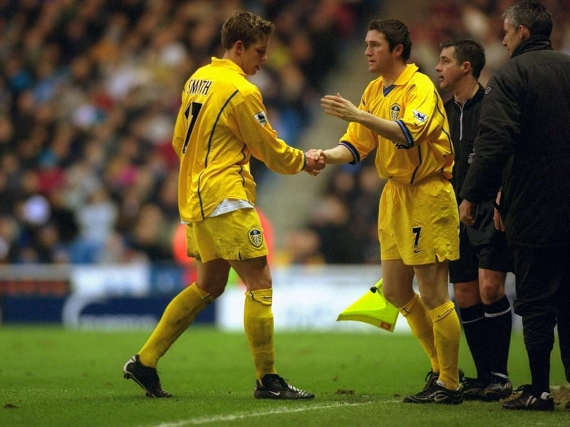 Substitute Robbie Keane replaces Alan Smith.