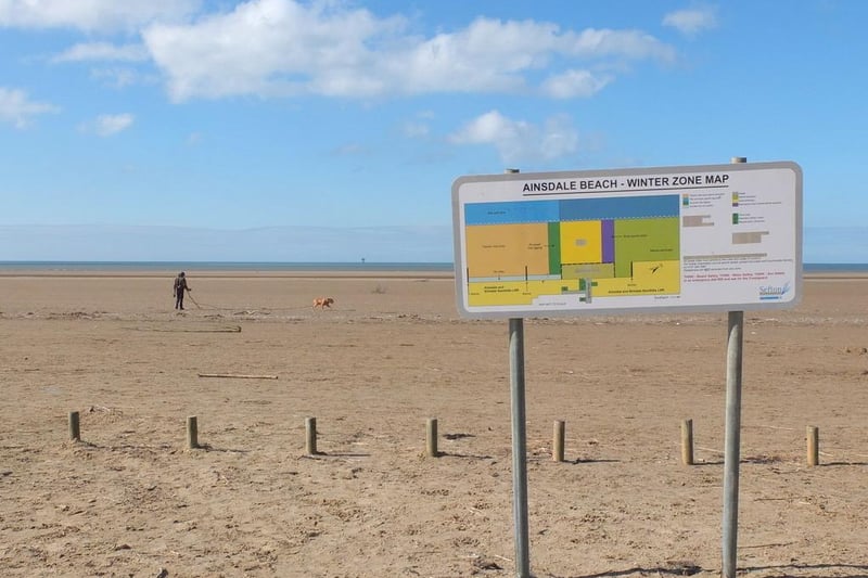 Ainsdale beach is located between Southport and Formby. It is recognised as one of the best beaches in the UK for extreme kite activities, and is a Blue Flag award winner.