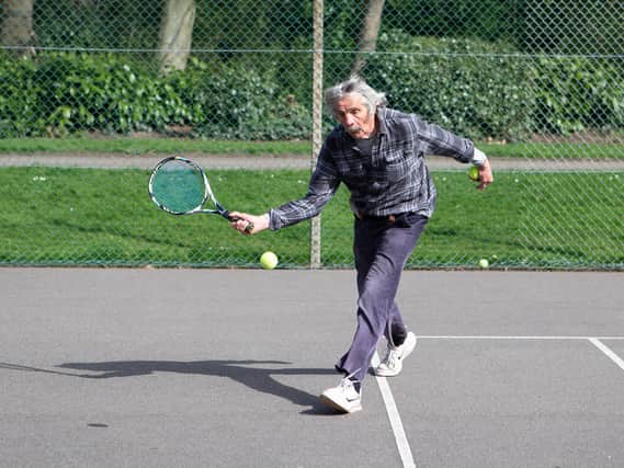 Tennis players back on the courts at Crow Nest Park, Dewsbury