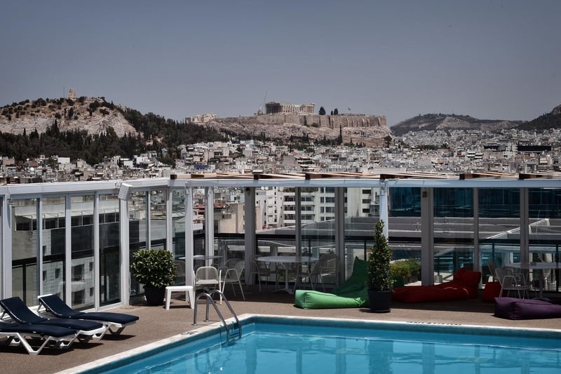 In Athens temperatures will reach 12 degrees C today.