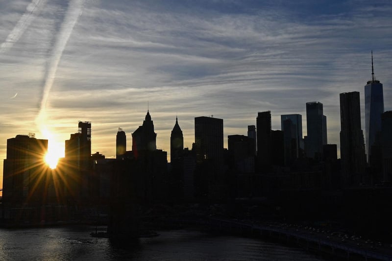The big apple will reach 17 degrees C today.