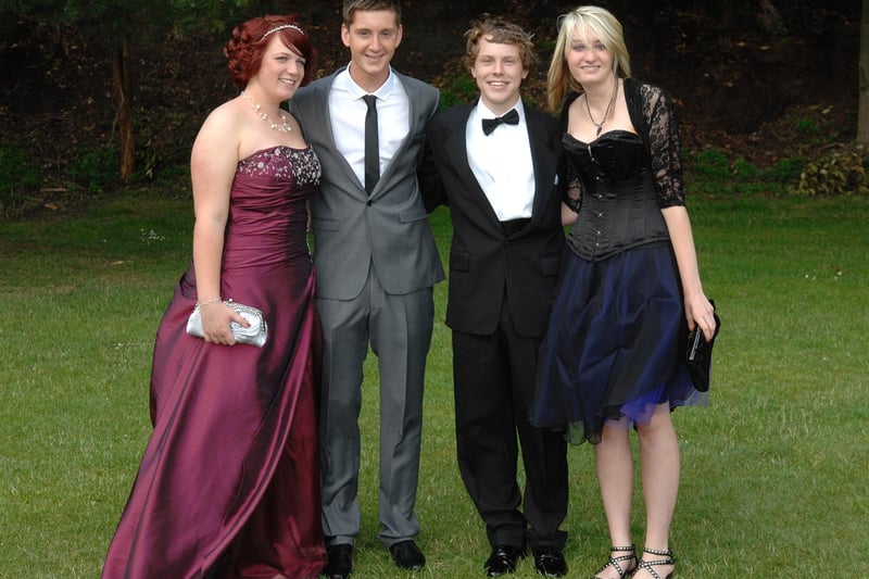 from left,  Amy Barton, Luke Cunliffe, Adam Cunliffe, Hannah Killilea