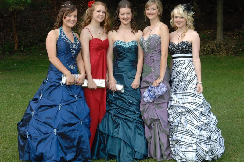 from left, April McGoldrick, Stephanie Cunnliffe, Abigail Mills, Rebecca Donovan, Jessie Johnstone