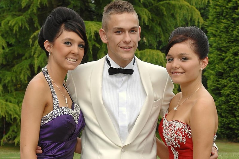 from left, Chloe Clark, Shaun Bristow and Beth Grisedale