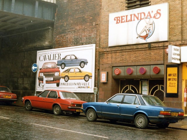 Briggate featuring Belinda's discotheque. Were you a regular at this city centre nightclub back in the day?