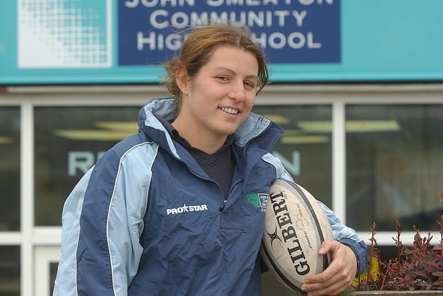 Remember this teacher? Sarah Beale was a rugby player who was selected to play for England.