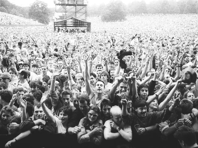 "But it didn't matter. Genesis in the park was wet, wild... and wonderful.."