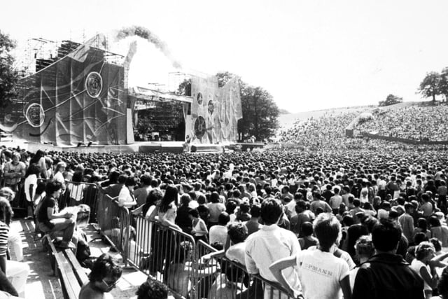 Thousands enjoyed The Rolling Stones perform at Roundhay Park. The album Live at Leeds was recorded at the gig.
