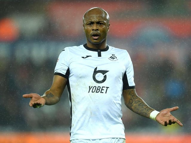 The first of two Swansea players in the data experts starting XI. He has scored 12 goals in 34 Championship games this term.