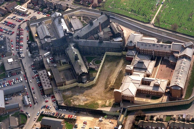 14 violence and sexual crimes recorded on Gloucester Terrace, on or near Armley Prison, in January 2020