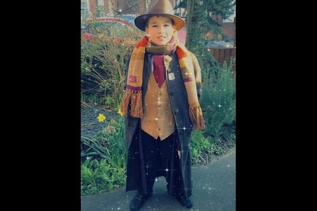 Fantastic effort by Josh who has dressed as The fourth Doctor Who, Tom Baker. Thanks to Carole-Anne Hirst for sharing.
