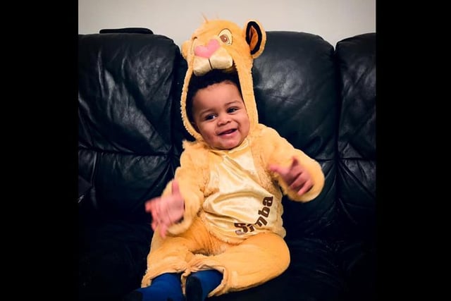 Cob Skerritt aged 10 Months As Simba From The Lion King