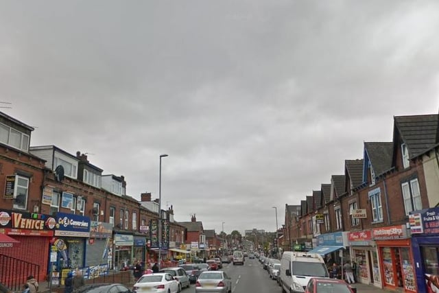 There were 20 burglary reports in Harehills and the surrounding area in January 2020