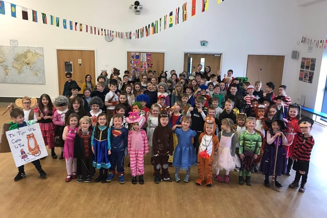 Pupils at Midgley School celebrated World Book Day by dressing up as their favourite characters.