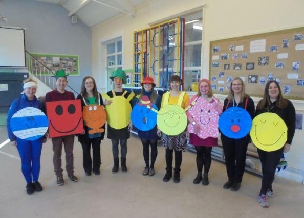 Staff from Colden Junior and Infant School got into the World Book Day spirit.