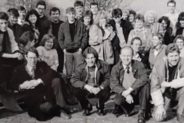 Art and design students in Amsterdam, March 1987