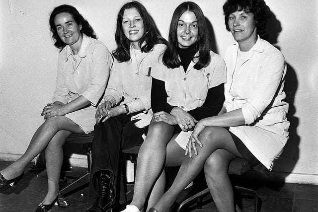 Avlex staff in 1973