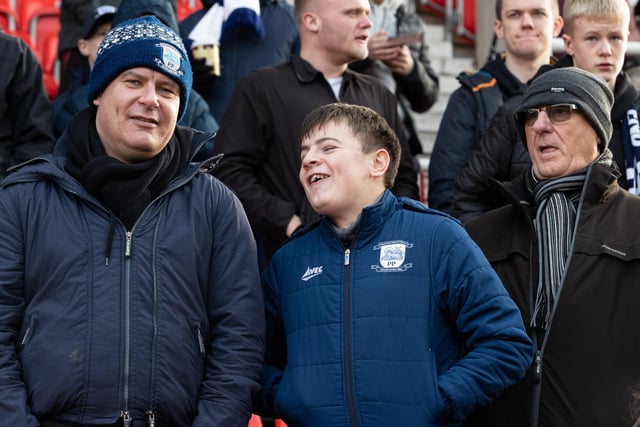 It was the first time in more than three weeks that PNE fans had the chance to watch their side in action.
