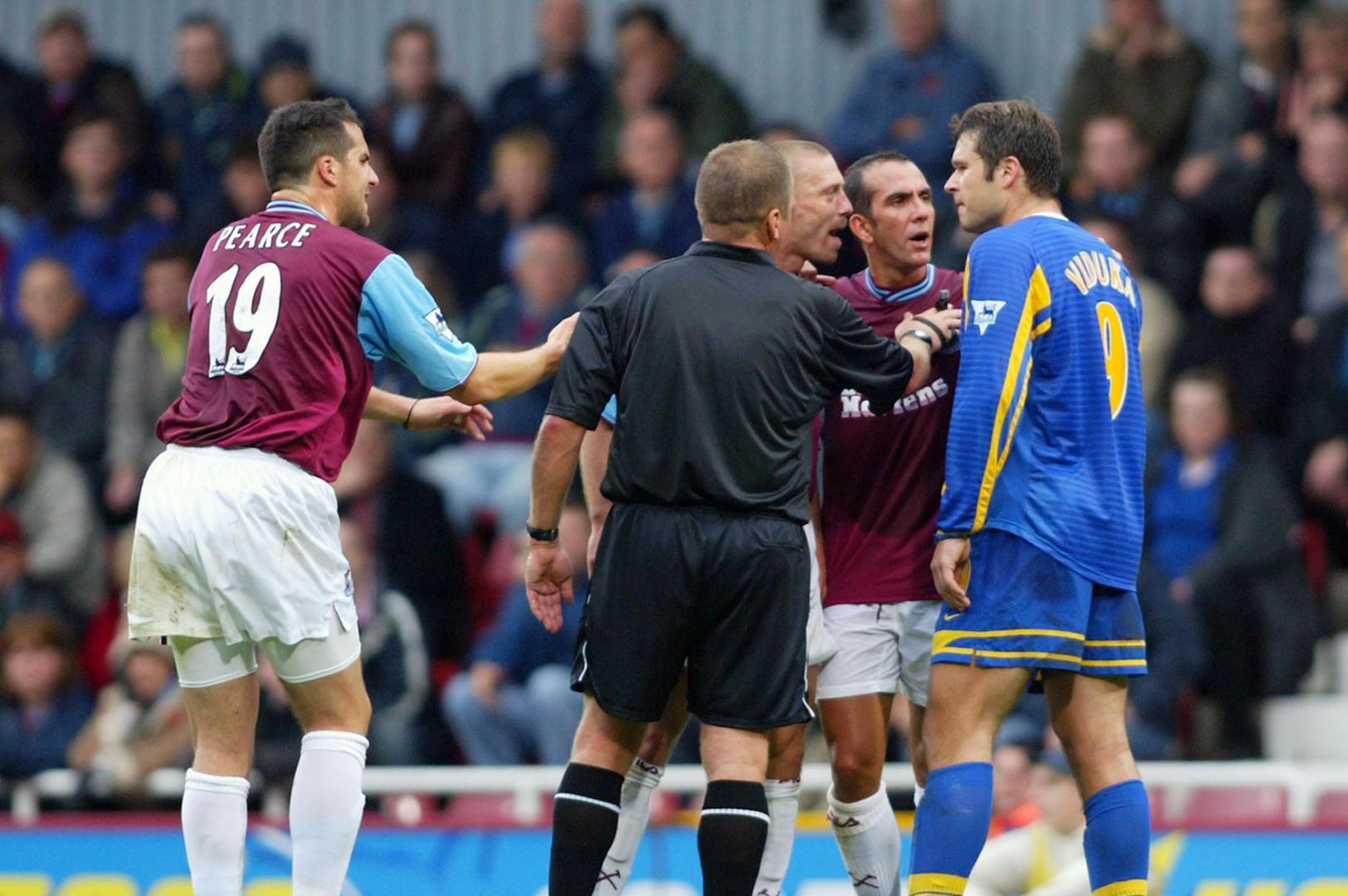 Leeds United in action against West Ham United in 2002. Pic: Getty