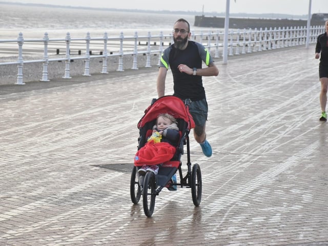 Phill Taylor earned second place at the Bridlington Road Runners run