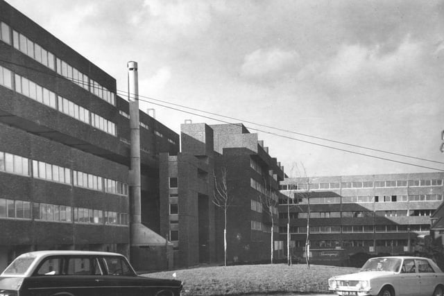 Leek Street Flats in March 1968.