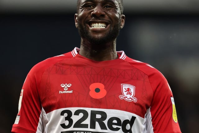 Sol Bamba (Middlesbrough) - The centre-back arrived at Boro in August and has so far made 19 appearances for the club.
