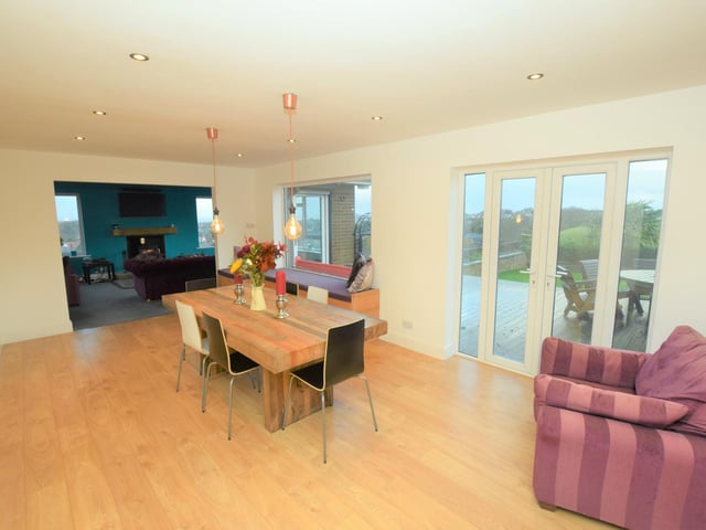 Rooms flow one to another to maximise space within the property.