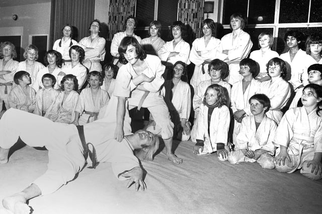 Judo at Beech Hill in 1974