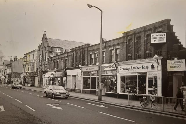 Do you remember any of these shops? St Johns School is pictured too. It's Church Street in 1985