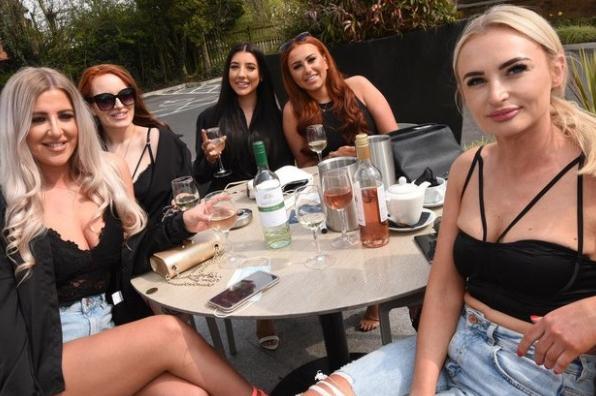 Our photographer has been checking out the beer gardens in and around Wigan as people enjoy a pint or two in the first weekend since lockdown restrictions were eased. Photo gallery by Michelle Adamson.