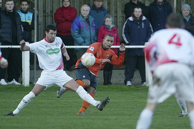 Brighouse Town's home match against Thackley
