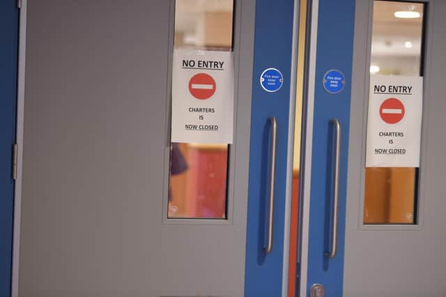 Charters Restaurant was closed on Tuesday, January 4 and is being transformed into a new overspill ward for recovering Covid patients