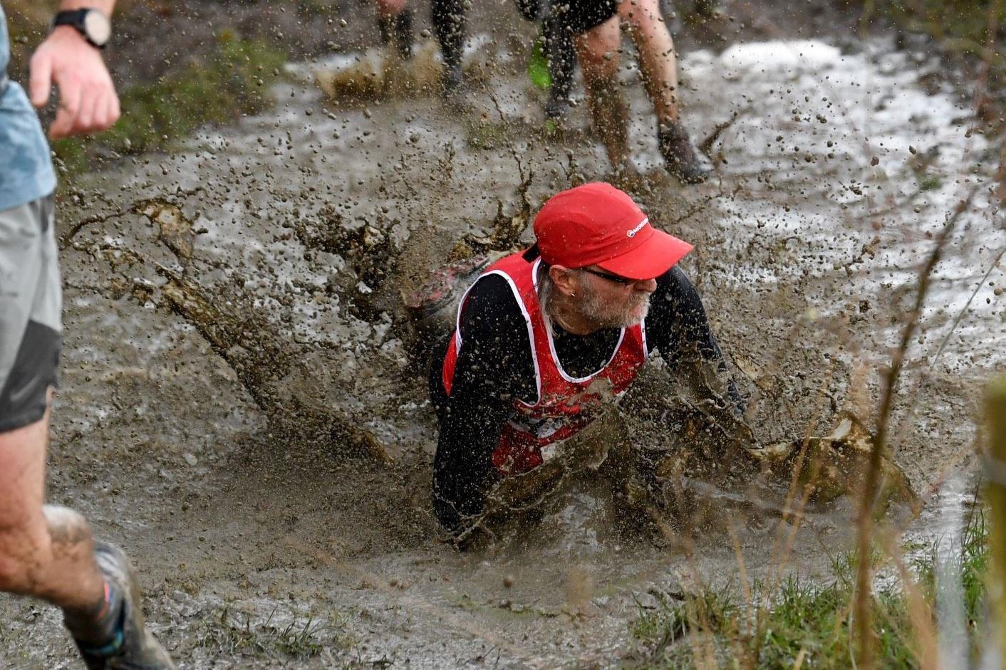"It's definitely a race of two halves." explained organiser Stuart Gall.